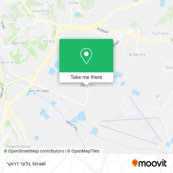 Карта גלעד דרוקר