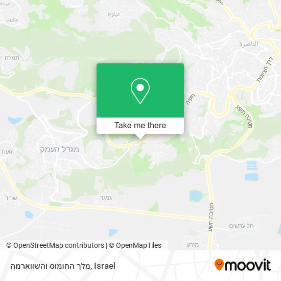 Карта מלך החומוס והשווארמה