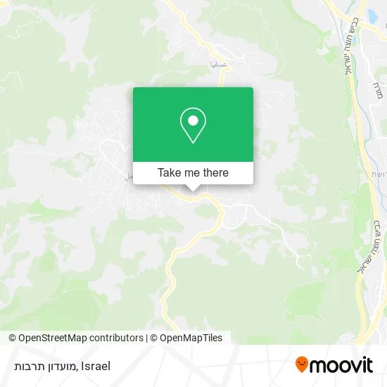 Карта מועדון תרבות