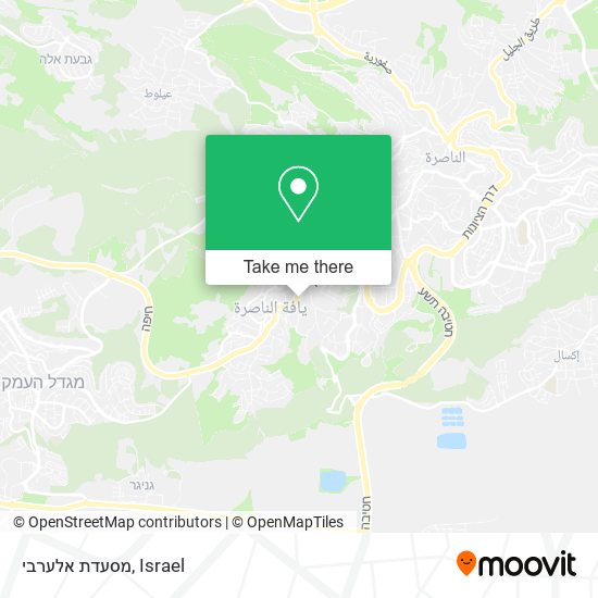 מסעדת אלערבי map