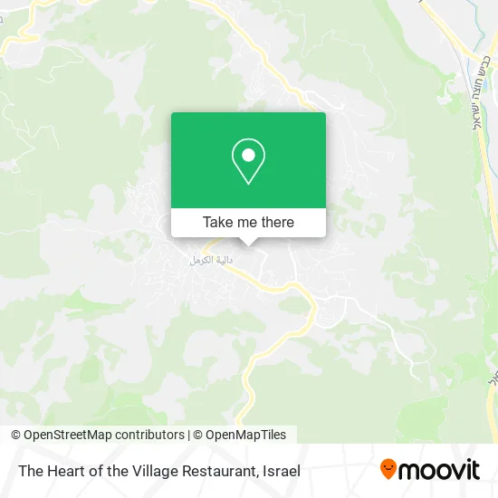 Карта The Heart of the Village Restaurant