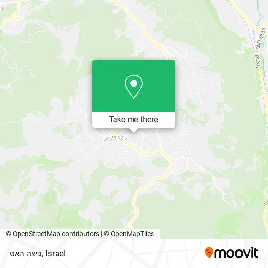 Карта פיצה האט
