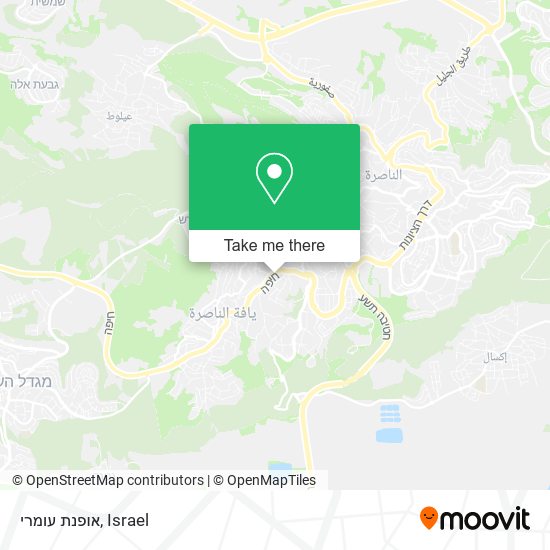 אופנת עומרי map