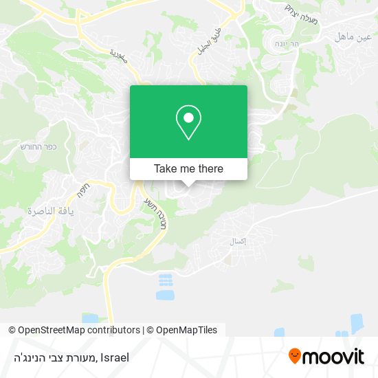 מעורת צבי הנינג'ה map