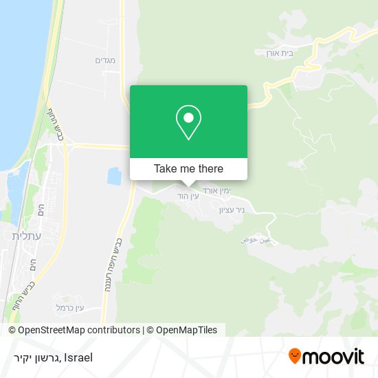 גרשון יקיר map