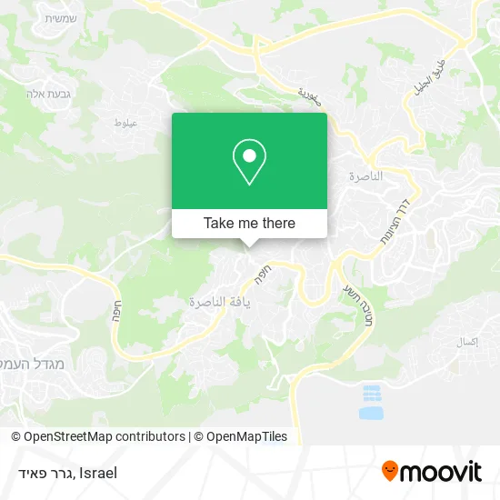 גרר פאיד map