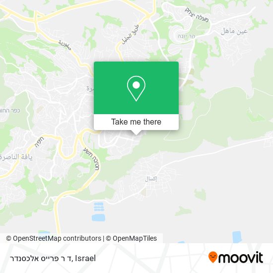 ד ר פרייס אלכסנדר map