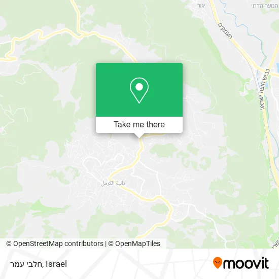 Карта חלבי עמר