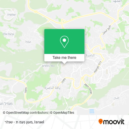 מעון נעמ ת - שנלר map