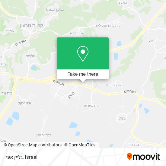 גליק אפי map