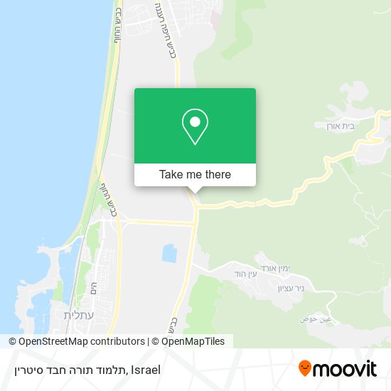 תלמוד תורה חבד סיטרין map