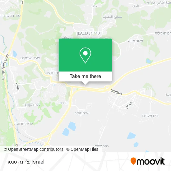 Карта צ'יינה סנטר