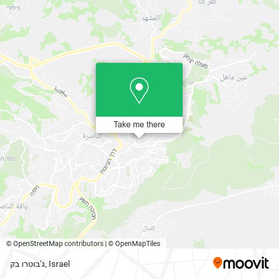 ג'בוטרו בק map