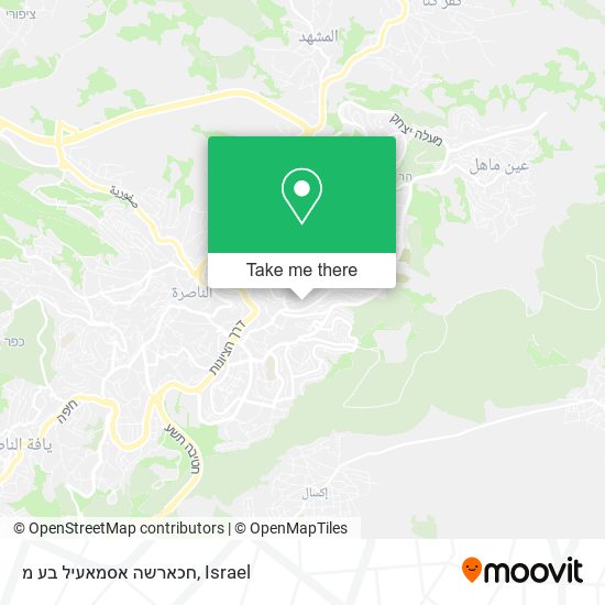 חכארשה אסמאעיל בע מ map