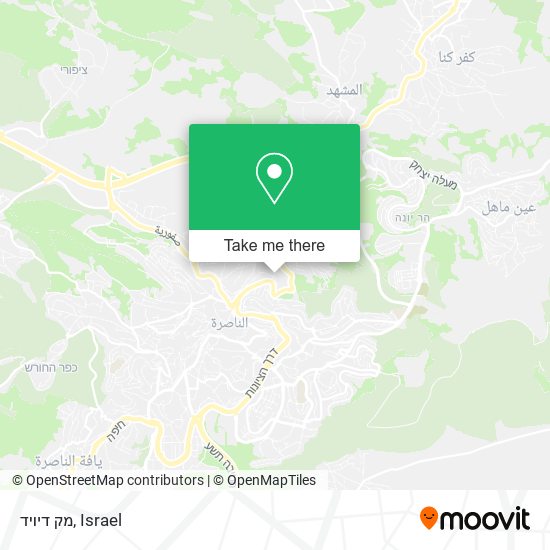 מק דיויד map