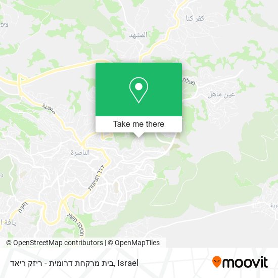 בית מרקחת דרומית - ריזק ריאד map