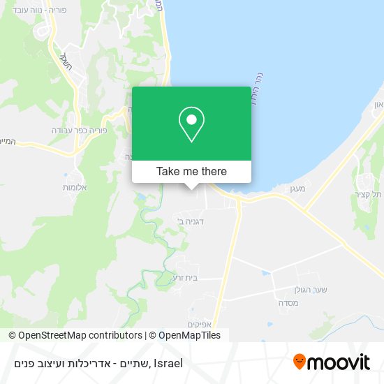 שתיים - אדריכלות ועיצוב פנים map