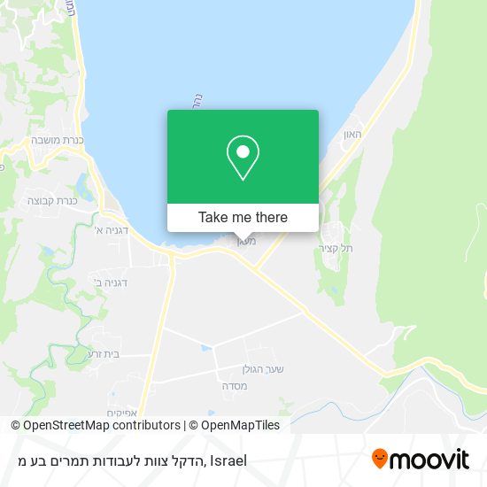 הדקל צוות לעבודות תמרים בע מ map