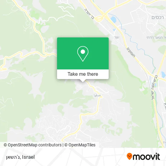 Карта ג'השאן