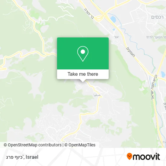 Карта כיוף פרג'