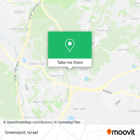 Карта Greenspot