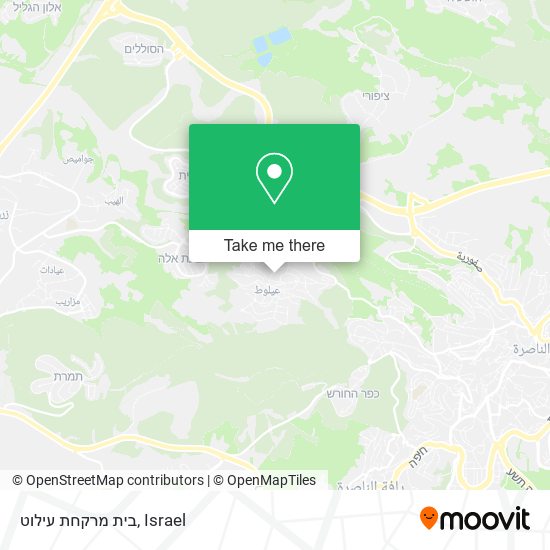 בית מרקחת עילוט map