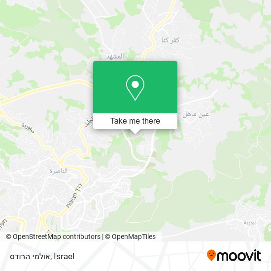 אולמי הרודס map