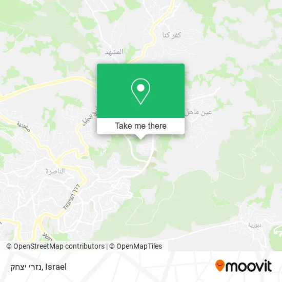 Карта נזרי יצחק