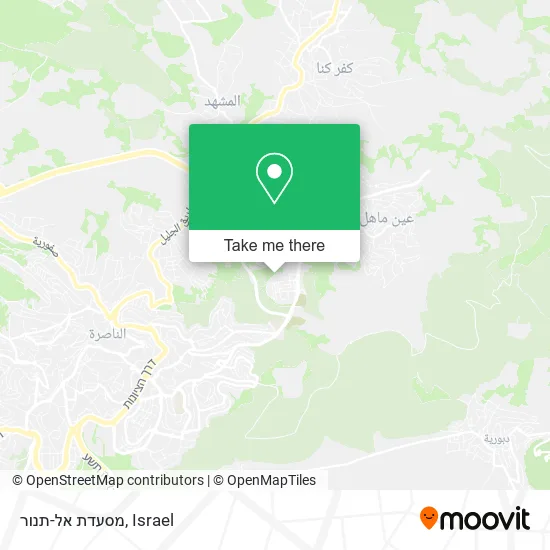 Карта מסעדת אל-תנור