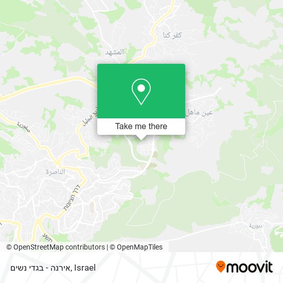 אירנה - בגדי נשים map