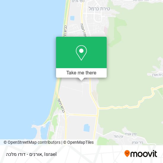 אורנים - דודו מלכה map