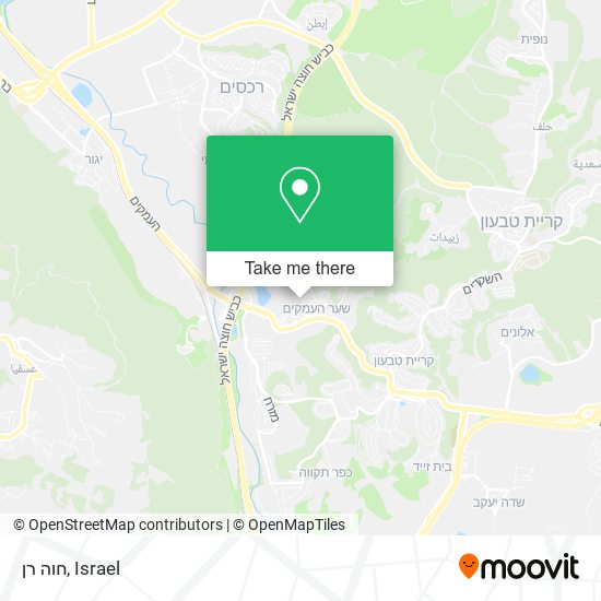 Карта חוה רן