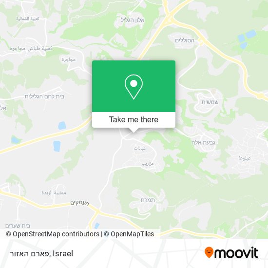 פארם האזור map