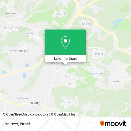 פיצה הני map