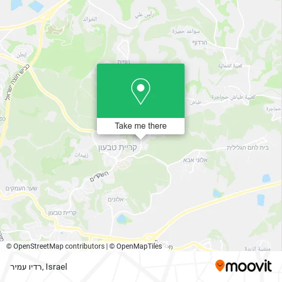 Карта רדיו עמיר