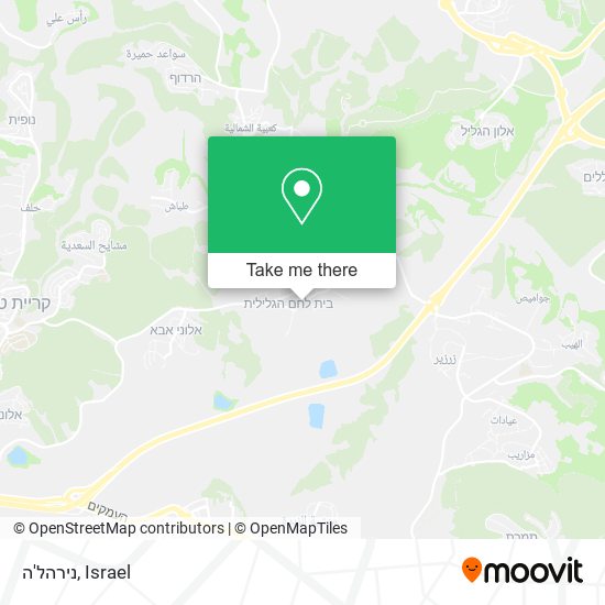 נירהל'ה map