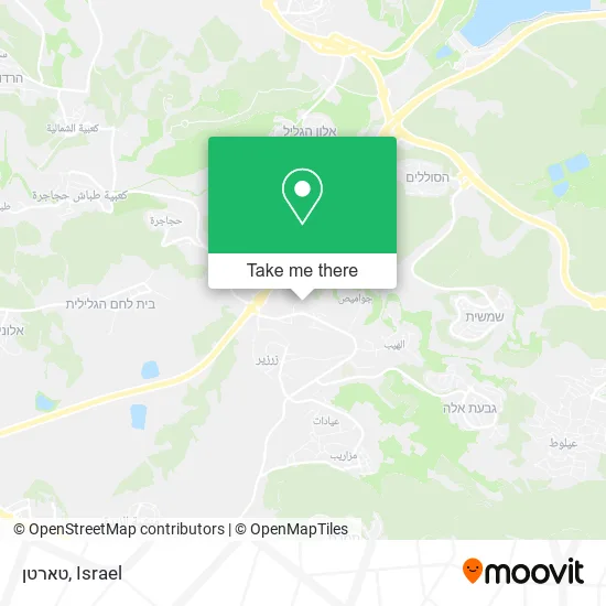 Карта טארטן