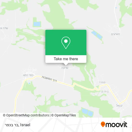 Карта בר בכפר