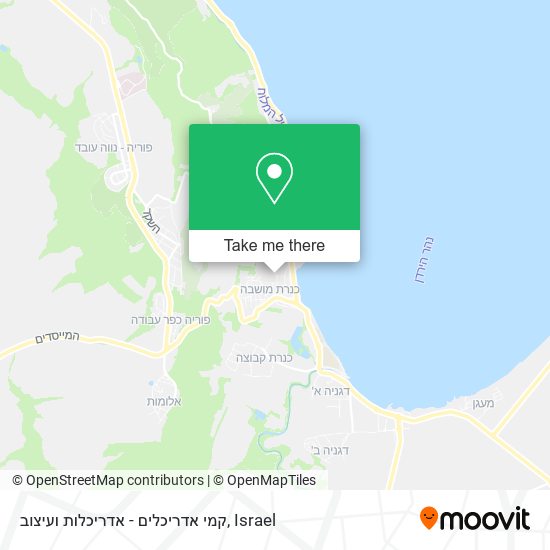 קמי אדריכלים - אדריכלות ועיצוב map