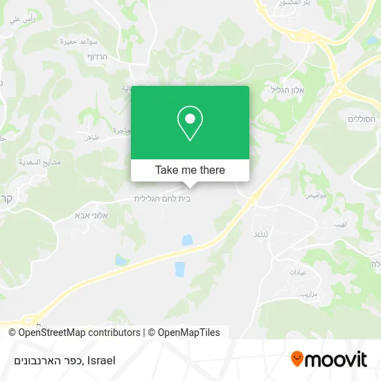 Карта כפר הארנבונים