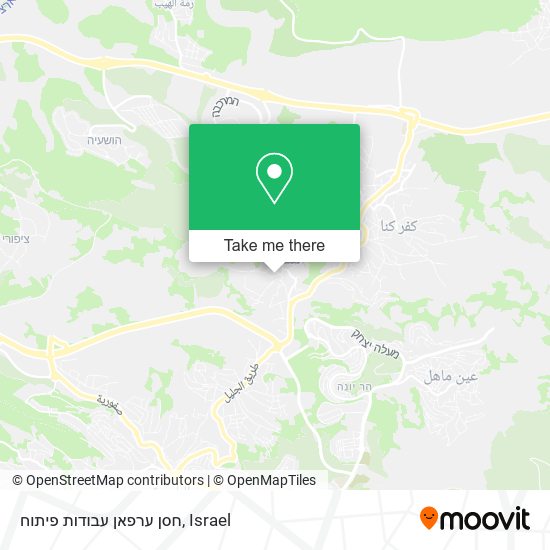 חסן ערפאן עבודות פיתוח map