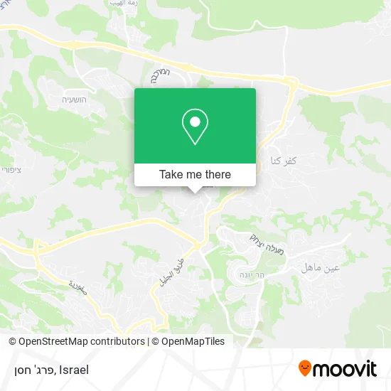 Карта פרג' חסן