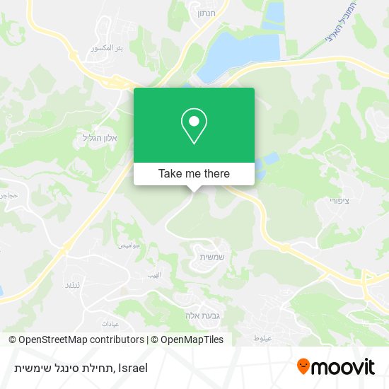 תחילת סינגל שימשית map