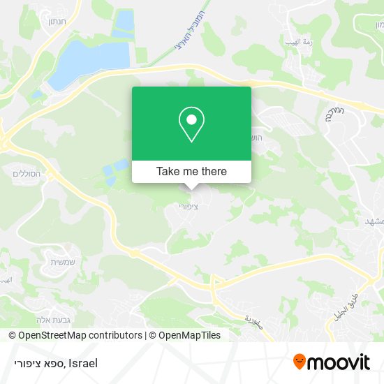 ספא ציפורי map