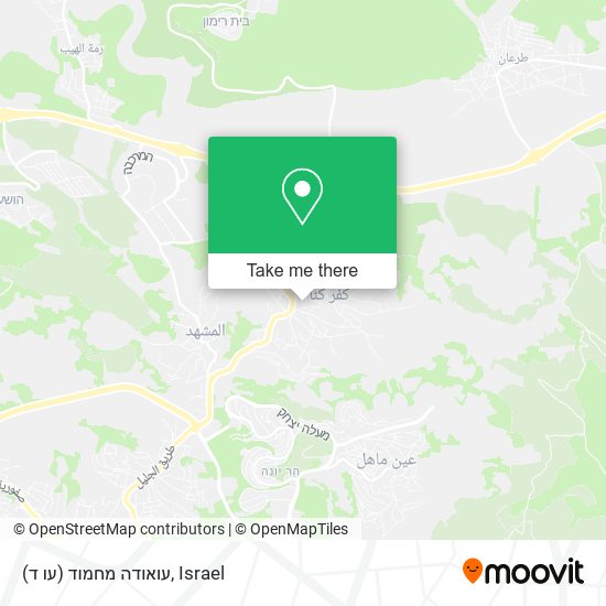 עואודה מחמוד (עו ד) map