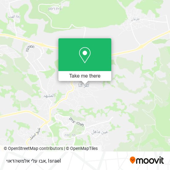 אבו עלי אלמשהדאוי map