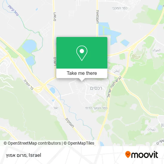 מרום אמוץ map