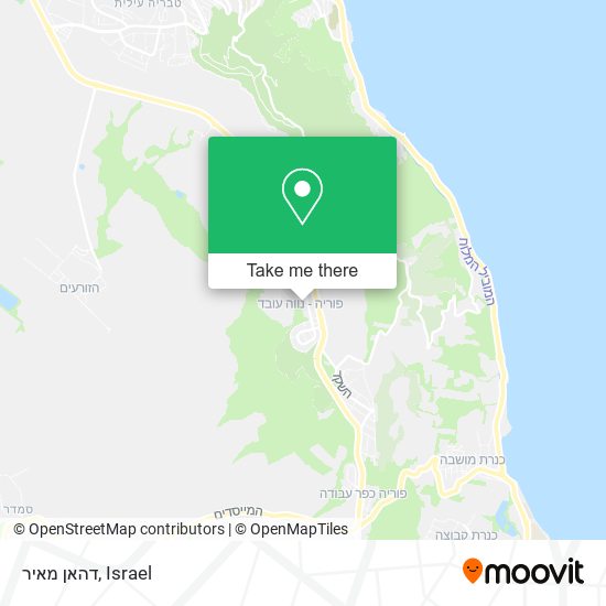 דהאן מאיר map