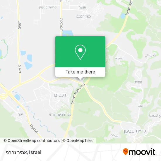 Карта אמיר נהרני