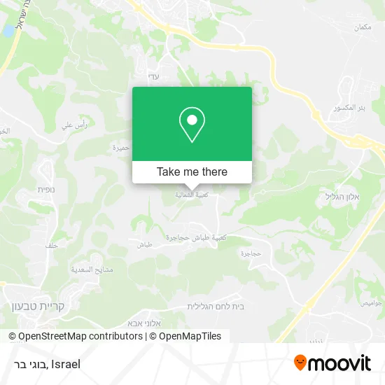 Карта בוגי בר